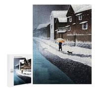 Puzzles 500 PCS pour Adolescents Snow at Handa Puzzles pour Adultes - Jeux De Construction - Analyse Et Logique - Idées Cadeaux pour Toute La Famille 500 PCS
