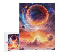 Puzzles 500 PCS pour Adolescents Space Magic Puzzles pour Adultes - Jeux De Construction - Analyse Et Logique - Idées Cadeaux pour Toute La Famille 500 PCS