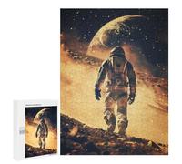 Puzzles 500 PCS pour Adolescents Space Walk Jeu De Puzzle Casse-tête Anti-Stress Stimulant À Compléter 500 PCS