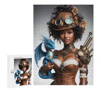 Puzzles 500 PCS pour Adolescents The Steampunk Enchantress Puzzles pour Adultes Décoration Murale Jouet Difficile, Difficile, Stimulant À Compléter 500 PCS
