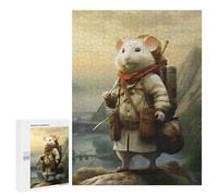 Puzzles 500 PCS pour Adolescents Travel Guide Hamster Puzzle Adulte Jeu Familial Une Œuvre d'art À Offrir en Cadeau À Toute La Famille 500 PCS