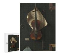 Puzzles 500 PCS pour Adolescents Violin and Sheet Music Puzzle Adulte Jeu Familial Une Œuvre d'art À Offrir en Cadeau À Toute La Famille 500 PCS