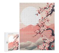Puzzles 500 PCS pour Adolescents Zen Japanese Landscape Jeu De Puzzle Casse-tête Anti-Stress Stimulant À Compléter 500 PCS
