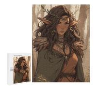Puzzles 500 PCS pour Adultes Epic Elf Druid Puzzles pour Adultes Jeux Amusants Vacances À La Maison Passer Le Temps pour Un Anniversaire, Noël 500 PCS