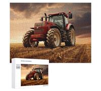 Puzzles 500 PCS pour Adultes Powerful Farm Tractor in Action -15 Puzzle, Jouet, Décoration Murale, mais Amusant Et Humoristique, Cadeau d'anniversaire Unique 500 PCS
