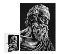 Puzzles 500 PCS pour Adultes Seneca Philosopher Adolescents Puzzles Jeu Manuel Découpe De Précision Aide À Stimuler Le Cerveau 500 PCS