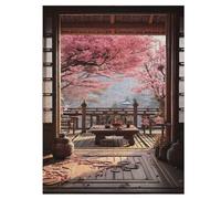 Puzzles 500 Pièces Adulte Japan Style Puzzle en Bois pour Adolescents Jouets Créatifs Décoration De La Maison 55×41cm