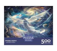 Puzzles 500 pièces Ange sacré, pour Adultes et Jeux éducatifs en Bois pour Enfants (500 pièces, 52 x 38 cm)