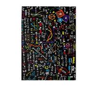 Puzzles 500 pièces pour Adultes Familles Jeu de Puzzle pour Toute la Famille Puzzles stimulants,Formule mathématique Physique