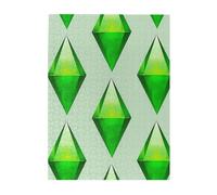 Puzzles 500 pièces pour Adultes Familles Jeu de Puzzle pour Toute la Famille Puzzles stimulants,Les Sims Plumbob