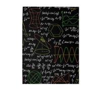Puzzles 500 pièces pour Adultes Familles Jeu de Puzzle pour Toute la Famille Puzzles stimulants,Symboles mathématiques Noirs Formule mathématique
