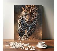 Puzzles 520 Pièces Adultes Animaux Léopards 52 x 38 cm Jeu Educatif Puzzle Impossible Puzzle Adultes 520 Pièces Puzzles