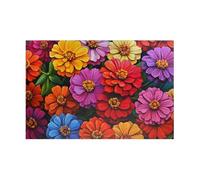 Puzzles 520 Pièces Adultes Fleurs Colorées 52 x 38 cm Jeu Educatif Puzzle Impossible Puzzle Adultes 520 Pièces Puzzles