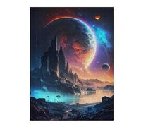 Puzzles 52x38cm/1000pcs pour Adolescents Beyond The Universe Puzzles pour Adultes Jeux De Détente Découpe De Précision Défi À Compléter 52x38cm/1000pcs