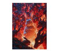 Puzzles 52x38cm/1000pcs pour Adolescents Bunny Apocalypse Jeux Relaxants pour Adultes Difficile Difficile Cadeaux pour Les Amis Et La Famille 52x38cm/1000pcs