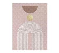Puzzles 52x38cm/1000pcs pour Adolescents Geometry and Minimalist 5 Puzzles pour Adultes Décoration Murale Jouet Une Œuvre d'art Cadeaux pour Les Amis Et La Famille 52x38cm/1000pcs