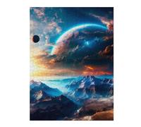 Puzzles 52x38cm/1000pcs pour Adolescents Ghost Planet Puzzle Jeux De Famille Décoration Intérieure Cadeaux Anti-Stress 52x38cm/1000pcs