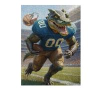Puzzles 52x38cm/1000pcs pour Adolescents Gridiron Alligator Ball Jeux Relaxants pour Adultes Difficile Difficile Cadeaux pour Les Amis Et La Famille 52x38cm/1000pcs