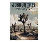 Puzzles 52x38cm/1000pcs pour Adolescents Joshua Tree National Park Puzzles pour Adolescents - Jeu Manuel - Décoration Murale - Cadeaux Anti-Stress 52x38cm/1000pcs
