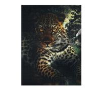 Puzzles 52x38cm/1000pcs pour Adolescents Leopard and The Bird Jeux Relaxants pour Adultes Difficile Difficile Cadeaux pour Les Amis Et La Famille 52x38cm/1000pcs
