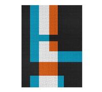 Puzzles 52x38cm/1000pcs pour Adolescents Minimalist Figures 08 Puzzle Jeux De Détente Vacances À La Maison Passer Le Temps pour Les Jeux 52x38cm/1000pcs