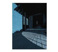 Puzzles 52x38cm/1000pcs pour Adolescents Monochromatic Japanese House by The Sea Puzzles pour Adolescents - Jeu Manuel - Décoration Murale - Cadeaux Anti-Stress 52x38cm/1000pcs