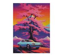 Puzzles 52x38cm/1000pcs pour Adolescents R34 Colorful Sunset Puzzles À Monter Soi-même, Jouets De Course À La Main, Une Offre Idéale comme Cadeau pour Toute La Famille 52x38cm/1000pcs