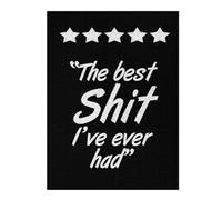 Puzzles 52x38cm/1000pcs pour Adolescents The Best Ive Ever Had Puzzle pour Adultes Jeu De Réflexion Analyse Et Logique Cadeaux pour Amis Et Famille 52x38cm/1000pcs