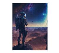 Puzzles 52x38cm/1000pcs pour Adultes Astronaut on Mars -10 Puzzles À Monter Soi-même, Jouets, Modèles À Assembler, Cadeaux pour Les Amis Et La Famille 52x38cm/1000pcs