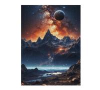 Puzzles 52x38cm/1000pcs pour Adultes Distant Vistas Puzzle Anti-Stress, Jouet De Décoration Intérieure, Défi Éducatif 52x38cm/1000pcs