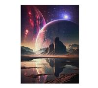 Puzzles 52x38cm/1000pcs pour Adultes Ethereal Twilight Puzzle Anti-Stress, Jouet De Décoration Intérieure, Défi Éducatif 52x38cm/1000pcs