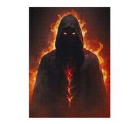 Puzzles 52x38cm/1000pcs pour Adultes Fire Assassin Puzzles pour Adultes, Jouets À Monter Soi-même, Cadeaux pour Femmes (Anniversaire, Noël) 52x38cm/1000pcs