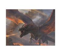 Puzzles 52x38cm/1000pcs pour Adultes Fire Breathing Dragon Puzzle Adulte, Jeu De Réflexion, Décoration Intérieure, Défi À Relever 52x38cm/1000pcs