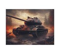 Puzzles 52x38cm/1000pcs pour Adultes German World War Tank Puzzles pour Adultes Jeu Manuel Difficile Difficile Cadeaux pour Les Amis Et La Famille 52x38cm/1000pcs