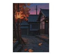 Puzzles 52x38cm/1000pcs pour Adultes Lanterns Glow in Fall Puzzles À Monter Soi-même, Jouets, Modèles À Assembler, Cadeaux pour Les Amis Et La Famille 52x38cm/1000pcs