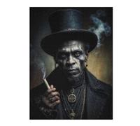 Puzzles 52x38cm/1000pcs pour Adultes Papa Legba Puzzle pour Adultes Jeu Manuel Décoration Murale Cadeau d'anniversaire Unique 52x38cm/1000pcs