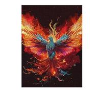 Puzzles 52x38cm/1000pcs pour Adultes Phoenix Vintage Casse-têtes pour Adultes, Jeu De Réflexion Difficile, Cadeau d'anniversaire Unique 52x38cm/1000pcs