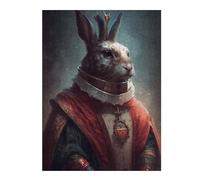 Puzzles 52x38cm/1000pcs pour Adultes Rabbit Petite Puzzles À Monter Soi-même, Jouets, Modèles À Assembler, Cadeaux pour Les Amis Et La Famille 52x38cm/1000pcs