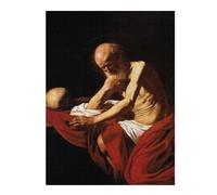 Puzzles 52x38cm/1000pcs pour Adultes Saint Jerome in Penitence Puzzles À Monter Soi-même, Jouets, Modèles À Assembler, Cadeaux pour Les Amis Et La Famille 52x38cm/1000pcs