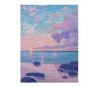 Puzzles 52x38cm/1000pcs pour Adultes Sunset Beach Puzzles À Monter Soi-même, Jouets, Modèles À Assembler, Cadeaux pour Les Amis Et La Famille 52x38cm/1000pcs