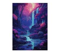 Puzzles 52x38cm/1000pcsPour Adolescents Japanese Waterfall Puzzle Jeux De Famille Décoration Intérieure Cadeaux Anti-Stress 52x38cm/1000pcs