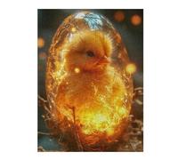 Puzzles 52x38cm/1000pcsPour Adolescents Little Chick Egg Rebirth Puzzles pour Adultes Jouets Anti-Stress Cadeaux d'anniversaire pour Les Amis Et La Famille 52x38cm/1000pcs