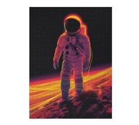 Puzzles 52x38cm/1000pcsPour Adolescents Minimalistic Astronaut Puzzle Jeux De Famille Décoration Intérieure Cadeaux Anti-Stress 52x38cm/1000pcs