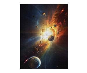 Puzzles 52x38cm/1000pcsPour Adolescents Start of The Solar System Puzzles À Monter Soi-même, Jouets De Course À La Main, Une Offre Idéale comme Cadeau pour Toute La Famille 52x38cm/1000pcs