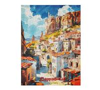 Puzzles 52x38cm/1000pcsPour Adultes Cappadocia Art Casse-têtes pour Adultes, Jeu De Réflexion Difficile, Cadeau d'anniversaire Unique 52x38cm/1000pcs