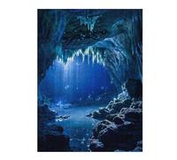 Puzzles 52x38cm/1000pcsPour Adultes Icicles in A Cave Casse-têtes pour Adultes, Jeu De Réflexion Difficile, Cadeau d'anniversaire Unique 52x38cm/1000pcs