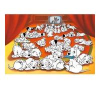 Puzzles 600 pièces : 40e anniversaire - Les 101 Dalmatiens / Disney Animal Friends G