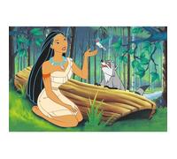 Trefl - 40e Anniversaire de Trefl : Disney, Pocahontas - Puzzle 600 Pièces - Puzzle DIY avec Les Personnages des Films animés Classiques de Disney, pour Les Adultes et Les Enfants à partir de 14 Ans