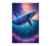 Puzzles 700 Pièces Adultes Baleine Rêve, Jouet Educatif Développe Observation et Logique, Puzzle Adultes 700 Pièces 52 x 38 cm