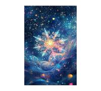 Puzzles 700 Pièces Adultes Flocons Neige, Jouet Educatif Développe Observation et Logique, Puzzle Adultes 700 Pièces 52 x 38 cm